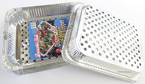image for Durable Packaging Durable Disposable Aluminum BBQ Grill Toppers/Grill 