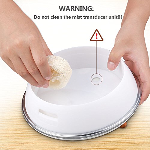 500ml Aromatherapy Essential Oil Diffuser, iSiLER 17oz Ultrasonic Cool Mist Humidifier whith Waterless Auto Shut-Off 4 Timer Settings for Bedroom Office Home Bedroom Yoga Spa, 18 hours Runtime