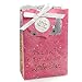 Big Dot of Happiness Pink Twinkle Twinkle Little Star - Baby Shower or Birthday Party Favor Boxes - Set of 12