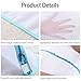 FRMARCH Heavy Duty Mesh Laundry Bag- Set of 7 Washing Bag with Zipper for Intimates Garment Delicate Bra Lingerie Underwear-Blue