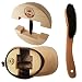 HAT MATE Premium Hat Stretcher with Bonus Hat Brush Solid Wood, One Size Fits All, Heavy Duty, Hat Stretchers & Clothes Brush,Hat Jack, Cowboy, Fedora, Baseball, Up Straw, Womens Mens Caps