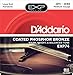 D'Addario EXP74 Coated Phosphor Bronze Mandolin Strings, Medium, 11-40