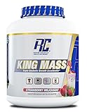 Ronnie Coleman Signature Series, King Mass-XL Super Anabolic Growth Accelerator, Strawberry Milkshake, 6 Pound