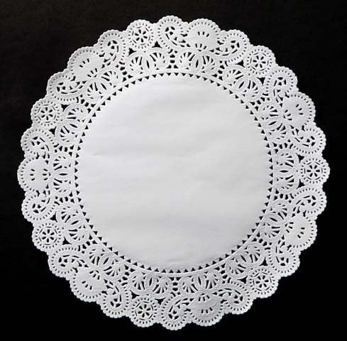Lapaco 6" Lace Doily White (102-106) 1000/Pack