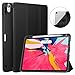 Soke iPad Pro 11 Inch 2018 Case with Pencil Holder, Premium Trifold Stand, Strong Protection,Support 2nd Gen Apple Pencil Charging,Auto Sleep/Wake, Soft TPU Back Cover for iPad Pro 11
