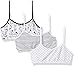 Maidenform Girl Big Girls' Three-Pack Multicolor Bras