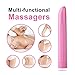 Waterproof Multi Speed Point Massager - G Spot Vibrating Electrical Massagers - Neck Shoulder & Foot Massagers - Adult Sex Toys for Men and Women - Pink