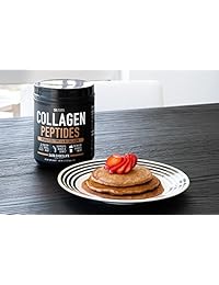 Polvo de péptidos de colágeno premium | Alimentado con hierba, certificado amigable con el paleo,...