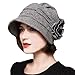 Maitose™ Women's Decorative Flowers Wool Beret