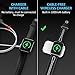 STOON for Apple Watch Wireless Charger, Portable Magnetic Charger Stand with Switch and Power Indicator for Travel Outdoor, 1000mAh Power Bank for Apple Watch Series 5/4/3/2/1/Nike+