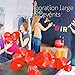 (100 Pack)12 Inch Thicken Round Latex Balloons -red Balloons, Creative Balloons for Party Supplies and Decorations, Birthday Balloon Arch Supplies Events Christmas Party. Loritada