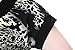 Chicwe Women's Short Sleeves Animal Printed Plus Size Tunic Top with Contrast Neck Cuff US12-28