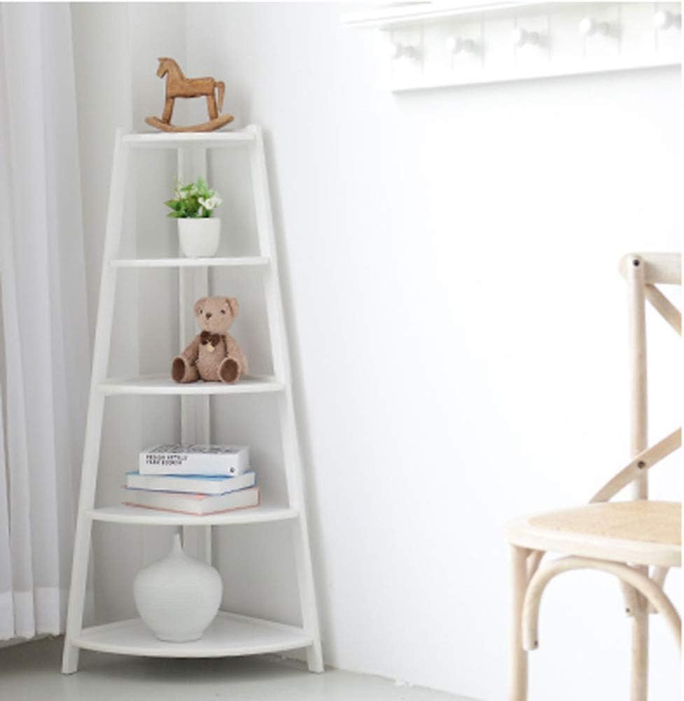 estantes de madera escalera