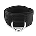 HYVAWO Ankle Strap Neoprene Padded Fitness Wrist Cuff with D Ring High Strength Exercises Belt Gym Pulley Strap for Cable Machines