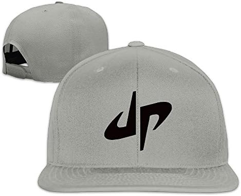 HEIYALA Dude Perfect Logo Fitted Flat Brim Baseball Cap Hat