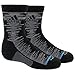 adidas Boys Youth High Quarter Socks (2 Pack), Black/Onix Grey/Solar Blue, Large