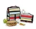 PackIt Freezable Lunch Bag with Zip Closure, Surf Stripe