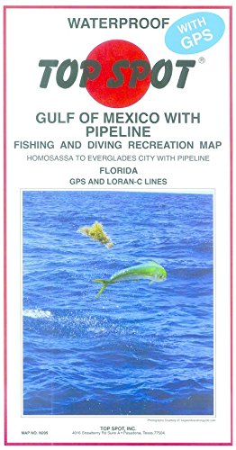 Top Spot Fishing Map from West Coast Florida Offshore Homosassa to ...