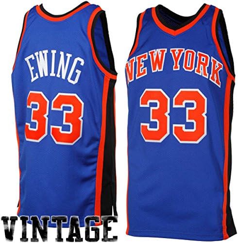 Men's Patrick Ewing #33 Basketball Jersey Road Basketball Jersey - Royal