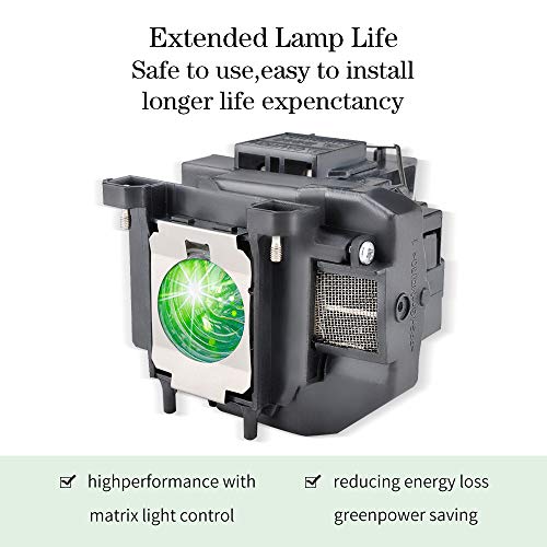 Replacement Projector lamp ELPLP67 / V13H010L67 With LBTbate for Epson EB S12 / EB W12 / EX3210 / EX5210 / EX7210 / Powerlite 1221 / Powerlite 1261W / Powerlite S11 / Powrelite X12 / V11H433020 / VS21