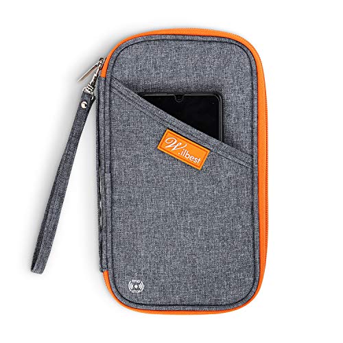 Organiseur De Voyage - Porte-passeport Et Portefeuille, Noir, Sans Marque