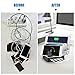 SMALLElectric 4-Port / 36W Charging Station (3.0A USB Type C + 3-port 2.4A USB 2.0)Desktop Organizer Multiple USB Cell Phone Docking Charge Stand for Samsung Galaxy S8/plus,iPhone,iPad,Macbook