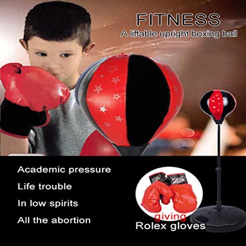 1 Punching+Bag+Kids+Adjustable+Portable