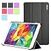 Samsung Galaxy Tab S 8.4 Case - Poetic Samsung Galaxy Tab S 8.4 Case [Slimline Series] - [Lightweight] [Ultra-slim] PU Leather Slim-Fit Trifold Cover Stand Folio Case for Samsung Galaxy Tab S 8.4 Black (3 Year Manufacturer Warranty From Poetic)