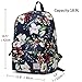 VASCHY Backpack for Women, Water Resistant High School Girls Bookbag Travel Backpack for Teens with Water Bottle Pockets