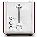 BELLA 14093 LINEA 2 Slice Toaster with Extra Wide Slot, Color Red