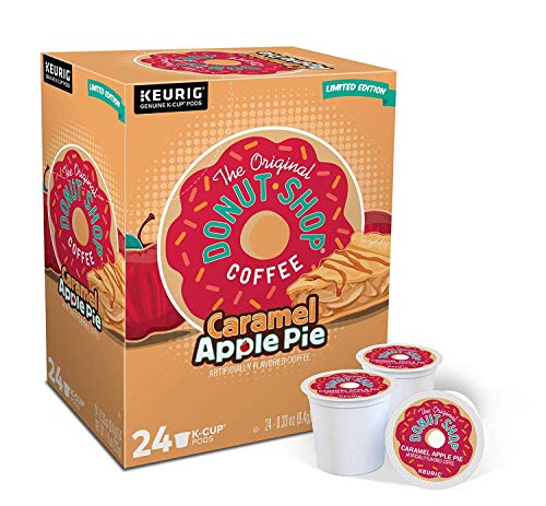 The Original Donut Shop Caramel Apple Pie Coffee Single Serve Capsules for Keurig K-Cup Pod Brewers, - //coolthings.us