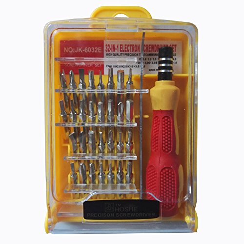 Portable Magnetic Screwdriver Kit Set Professional Repair Tool Kit Home 30 Screwdriver Head (Small)
