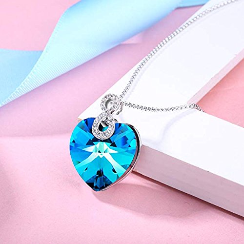 Angelady Collier femme Bijoux composés de cristaux SWAROVSKI Pendentif Idéal (9)