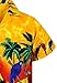 Funky Hawaiian Shirt, Parrot, Yellow, L