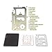BELURSUS 11 tools - 1 / Multi-functional Silver Beer Bottle Opener,Portable Wallet Pocket Open men'S gift set folding knife