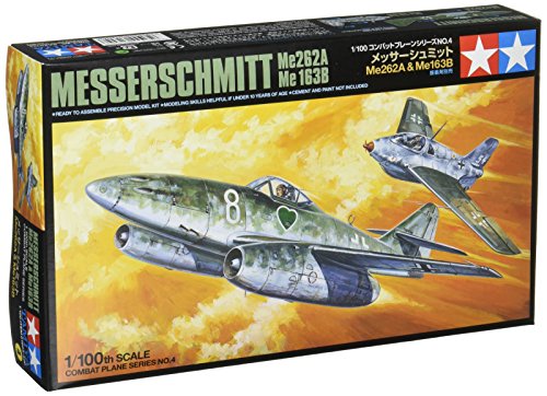 Tamiya 61604 1/100 Messerschmitt ME262A & ME163B