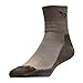 Drymax Lite Trail Run 1/4 Crew w/ Turndown, Gray / Black, X-Large (M11-13)