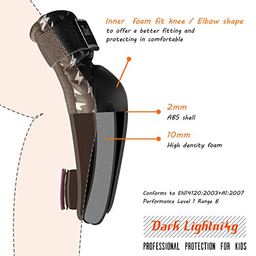 3 Dark+Lighting+Scooter+Skateboard+Protective