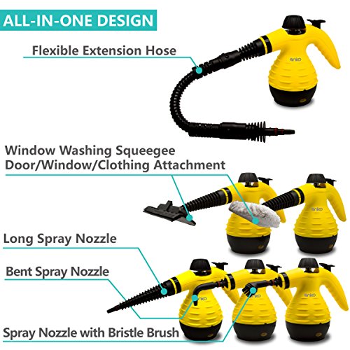 Handheld Steam Cleaner, ANKO MultiPurpose Pressurized Steam Cleaner