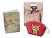Small Wallet Coin Purse Clutch Handbag And Passport Holder (Red &Green)