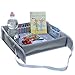 Travel Tray - Car Seat Travel Tray – Car Travel Organizer Tray for Toddlers - Useful Adjustable Flap – Waterproof Fabric - Accessories Holder for Kids - Compatible with most Car Seat for Kids