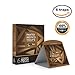 Premium Pantry Moth Traps with Pheromone Attractant - Safe, Non-toxic, Insecticide & Odor Free - 6 Traps (Brown) - Eco Home USA