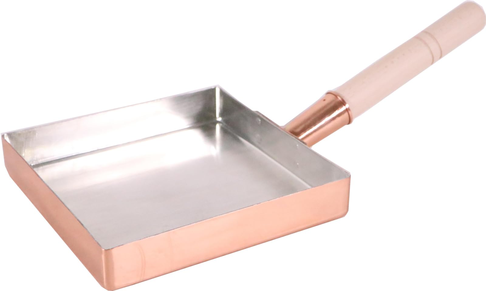 Tokyo Design Studio Copper Tamago Pan 21 cm, Multi-Colour, 21 x 21 x 5 cm