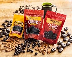 OZARK NUT ROASTERS, Dark Chocolate Pecans, Flavored