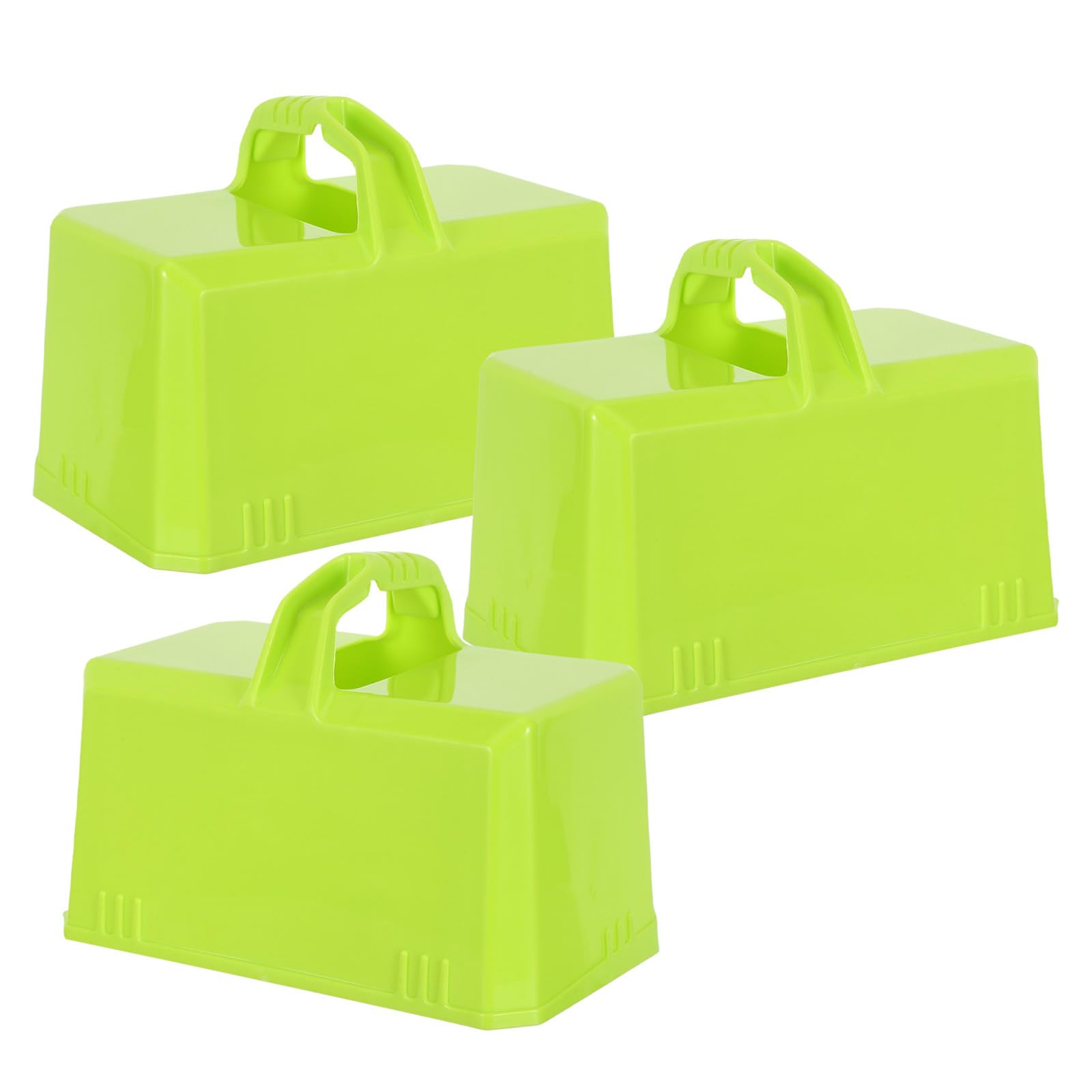 Warmhm 3pcs Sand Brick Maker Snow Brick Making Mold Outdoor Castle Foundation DIY Molds