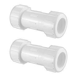 LESSO 2 Inch PVC Compression Coupling, Pipe