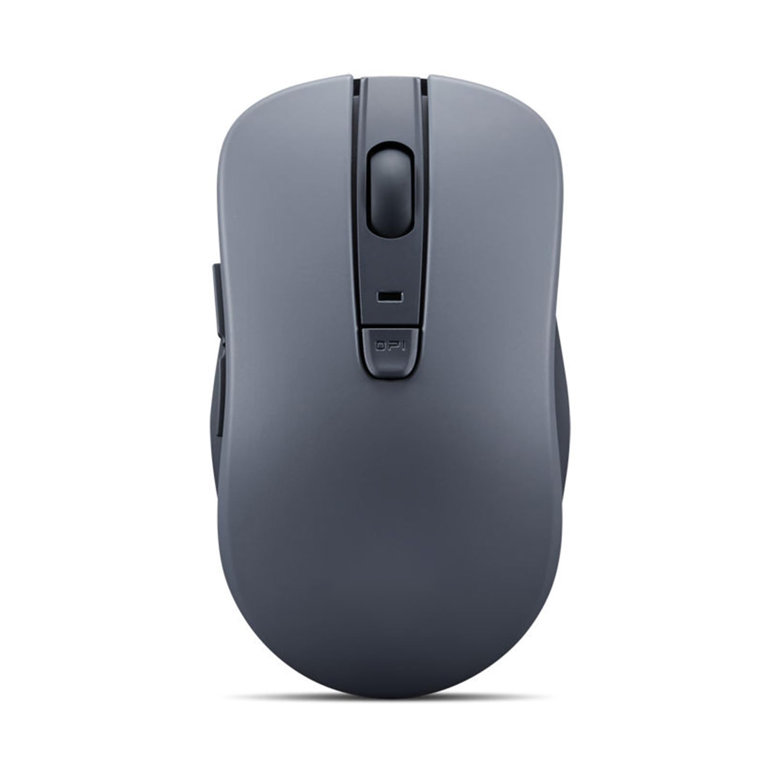 Photo 1 of Lenovo Bluetooth Silent Mouse (WL300) - 5 Button Computer Mouse with Silent Left & Right Click – Sculpted Grip, Microsoft Swift Pair, Up to 1600 DPI (Grey)