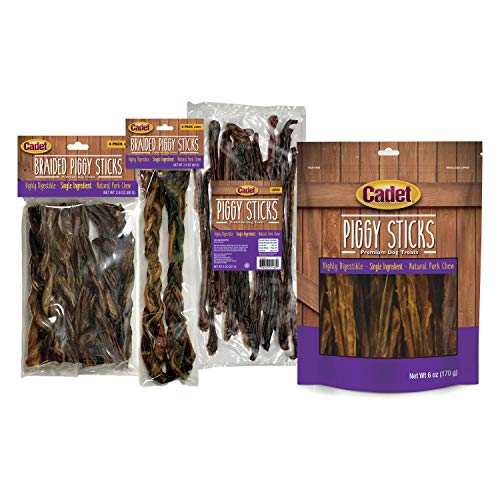 Cadet Butcher Treats Piggy Sticks for Dogs 8 oz. Pricepulse