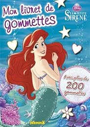 F70447/1 - Disney Princesses - La petite Sirène - Mon livret de gommettes