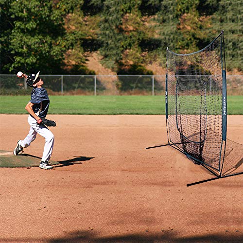 McHom 7' x 7' Baseball & Softball Practice Net Set with Travel Tee, 3